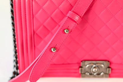 Chanel Boy Bag Large Pink
