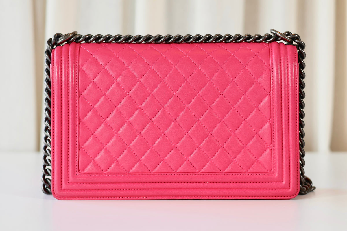 Chanel Boy Bag Large Pink
