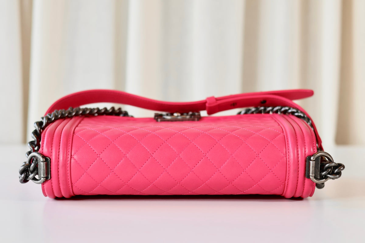 Chanel Boy Bag Large Pink