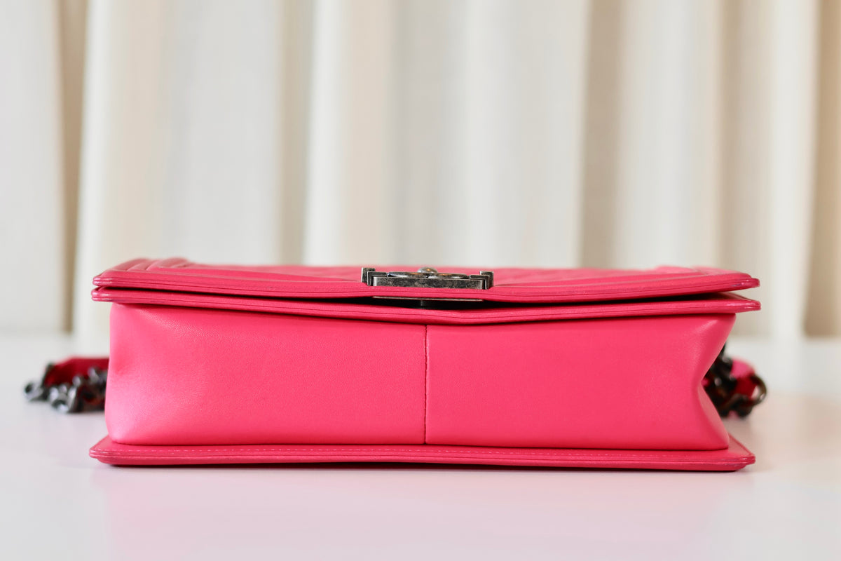 Chanel Boy Bag Large Pink