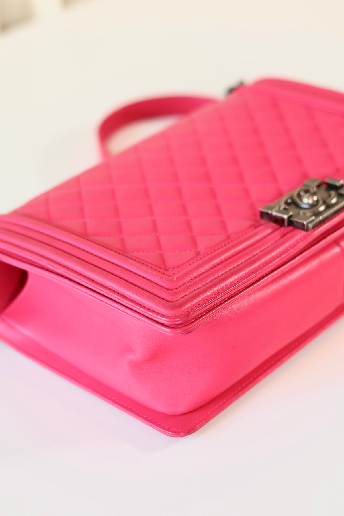 Chanel Boy Bag Large Pink