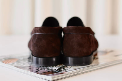 Saint Laurent Suede Loafers