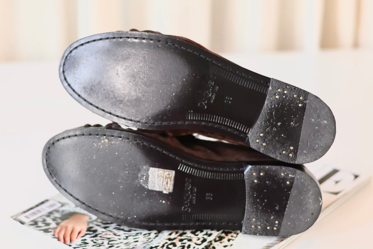 Saint Laurent Suede Loafers