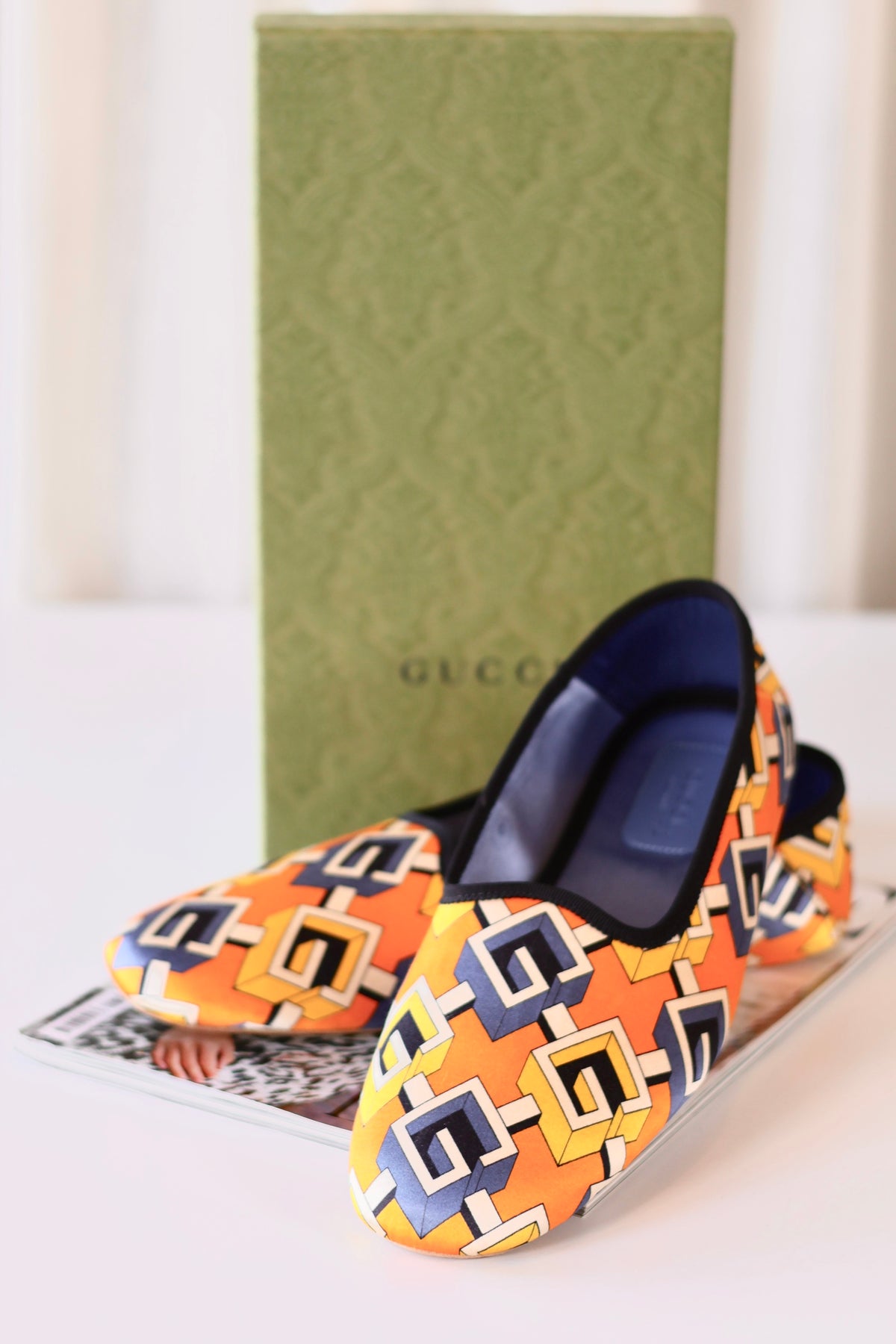 Gucci Slippers Orange
