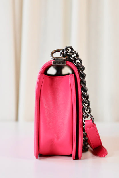 Chanel Boy Bag Large Pink