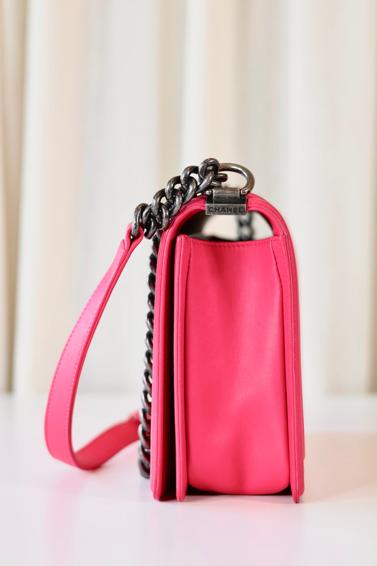 Chanel Boy Bag Large Pink