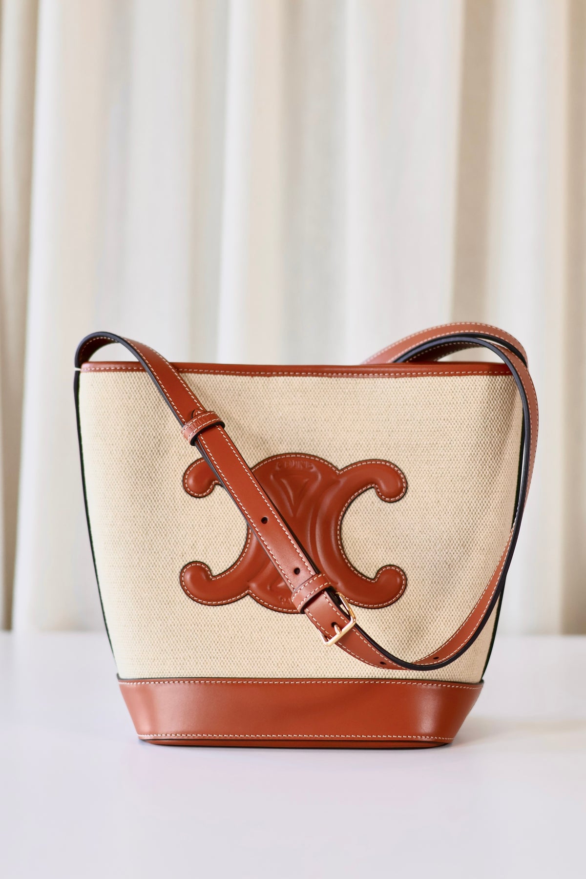 Celine Triomphe Bucket Bag