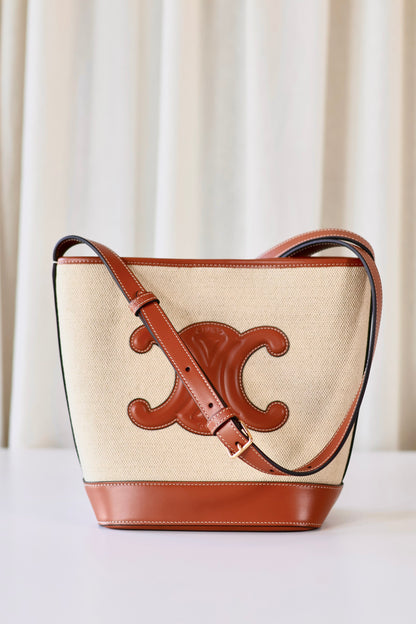 Celine Triomphe Bucket Bag