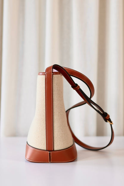 Celine Triomphe Bucket Bag