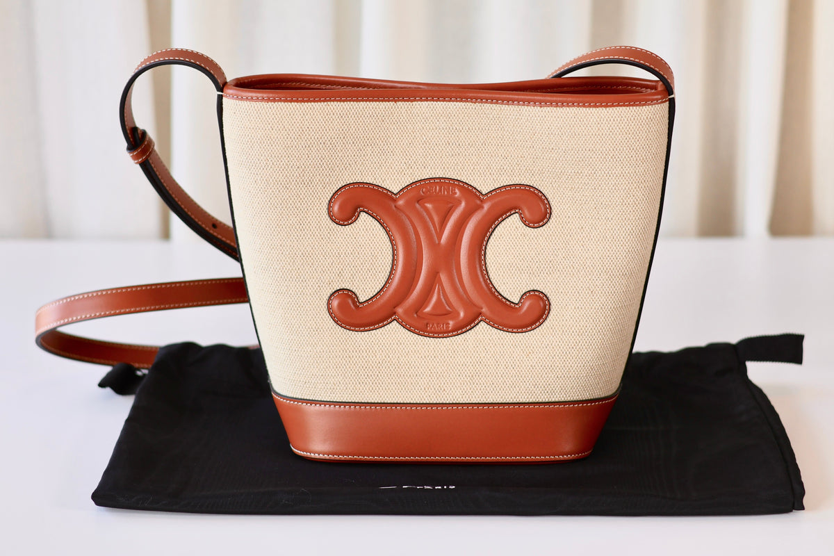 Celine Triomphe Bucket Bag