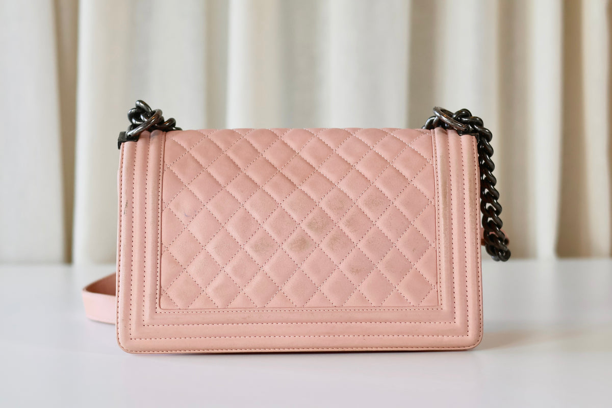 Chanel Boy Bag Medium Light Pink