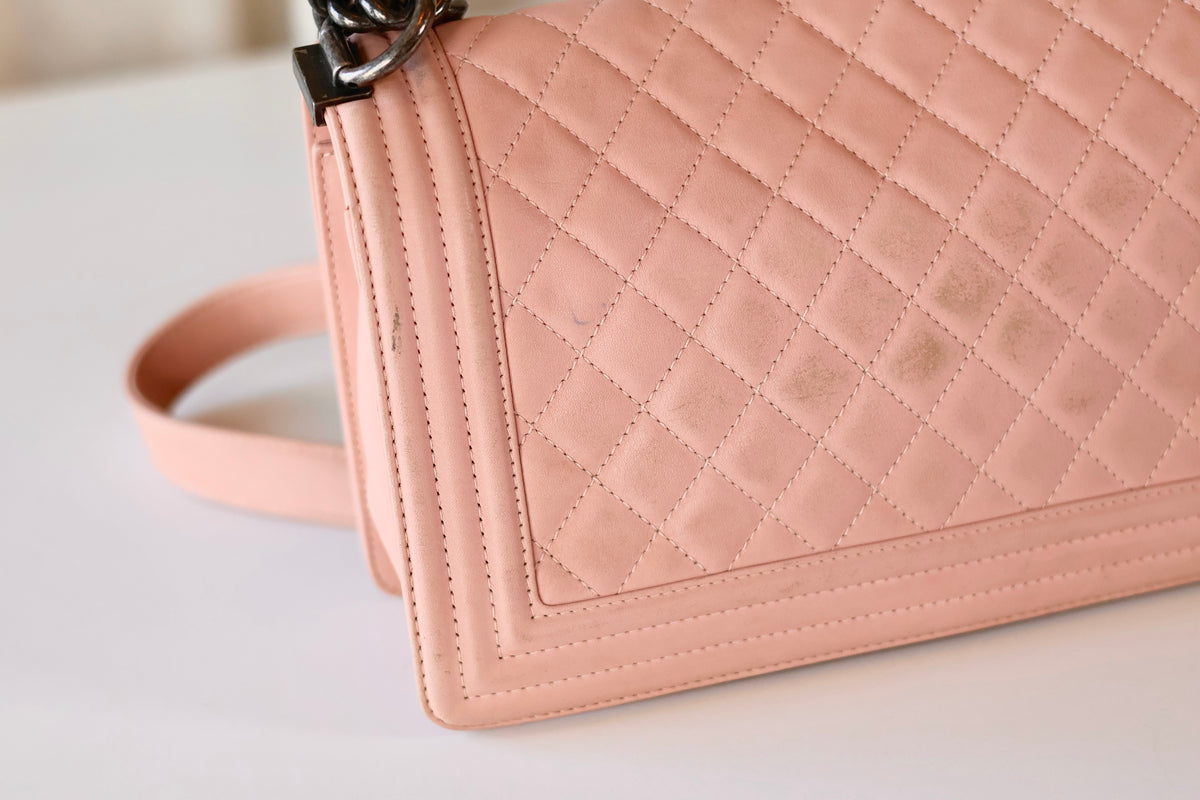 Chanel Boy Bag Medium Light Pink