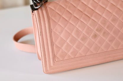 Chanel Boy Bag Medium Light Pink