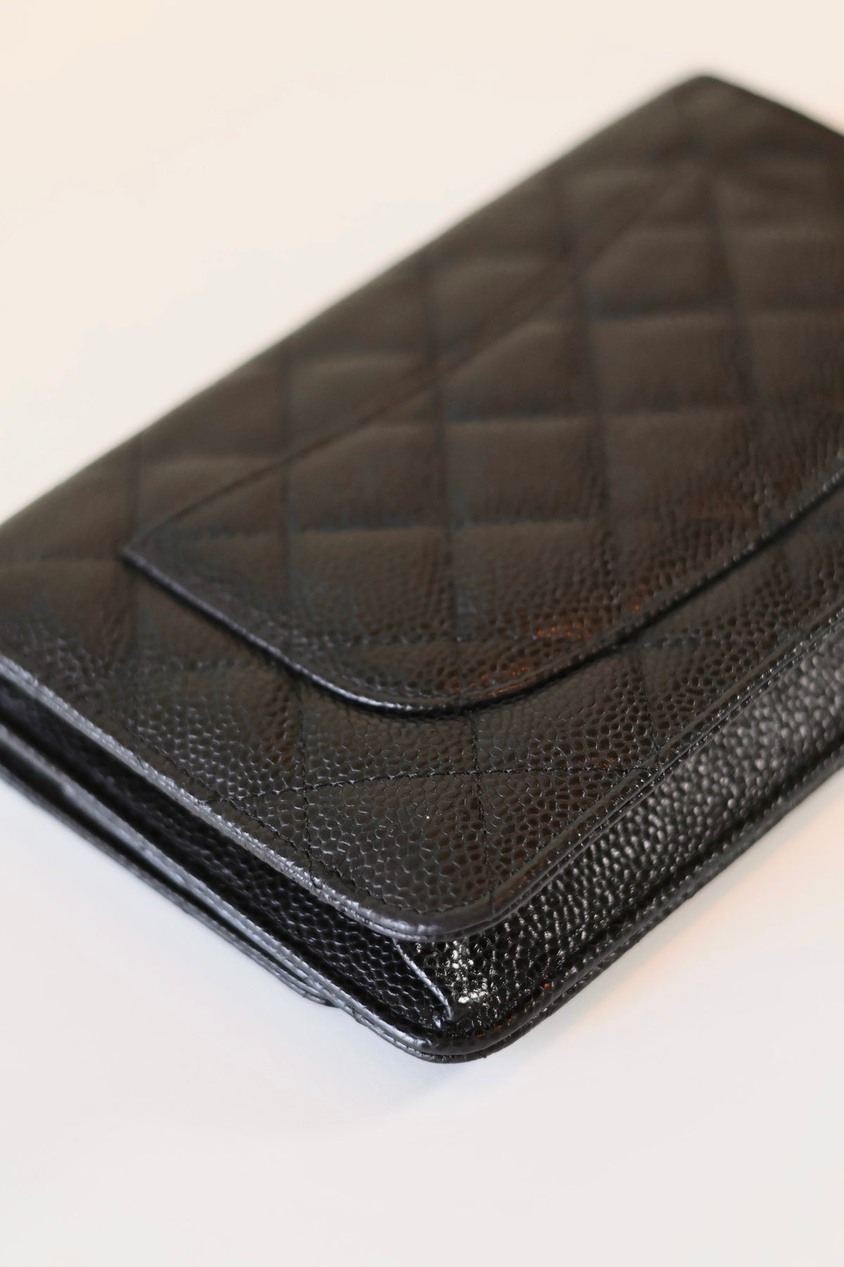 Chanel Classic Wallet On Chain Black