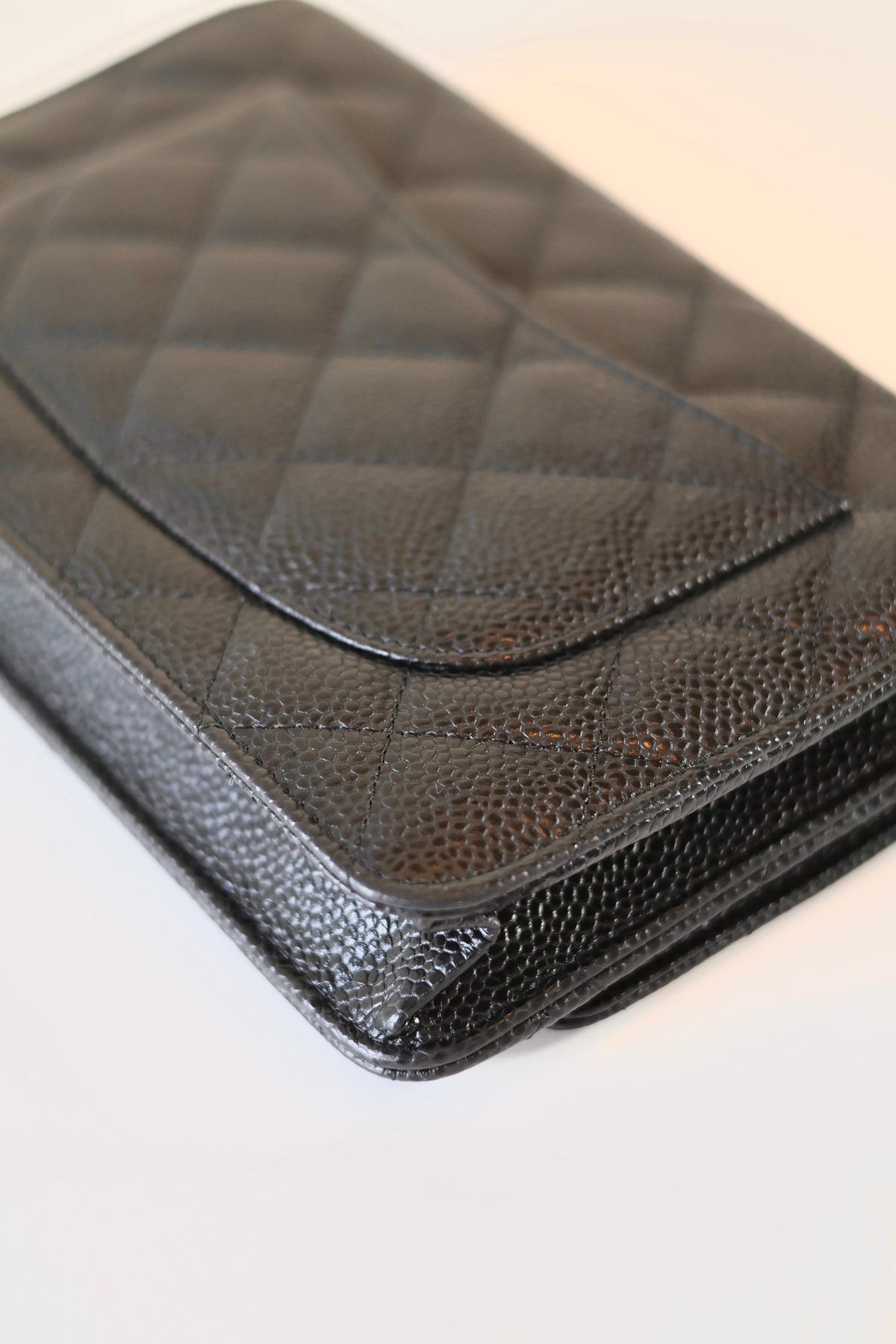 Chanel Classic Wallet On Chain Black