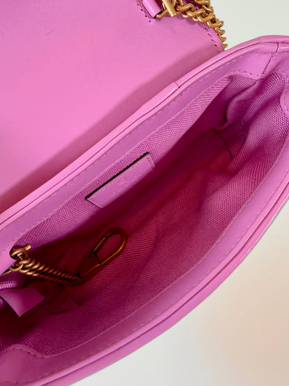 Gucci Mini GG Marmont Pink - Yellow
