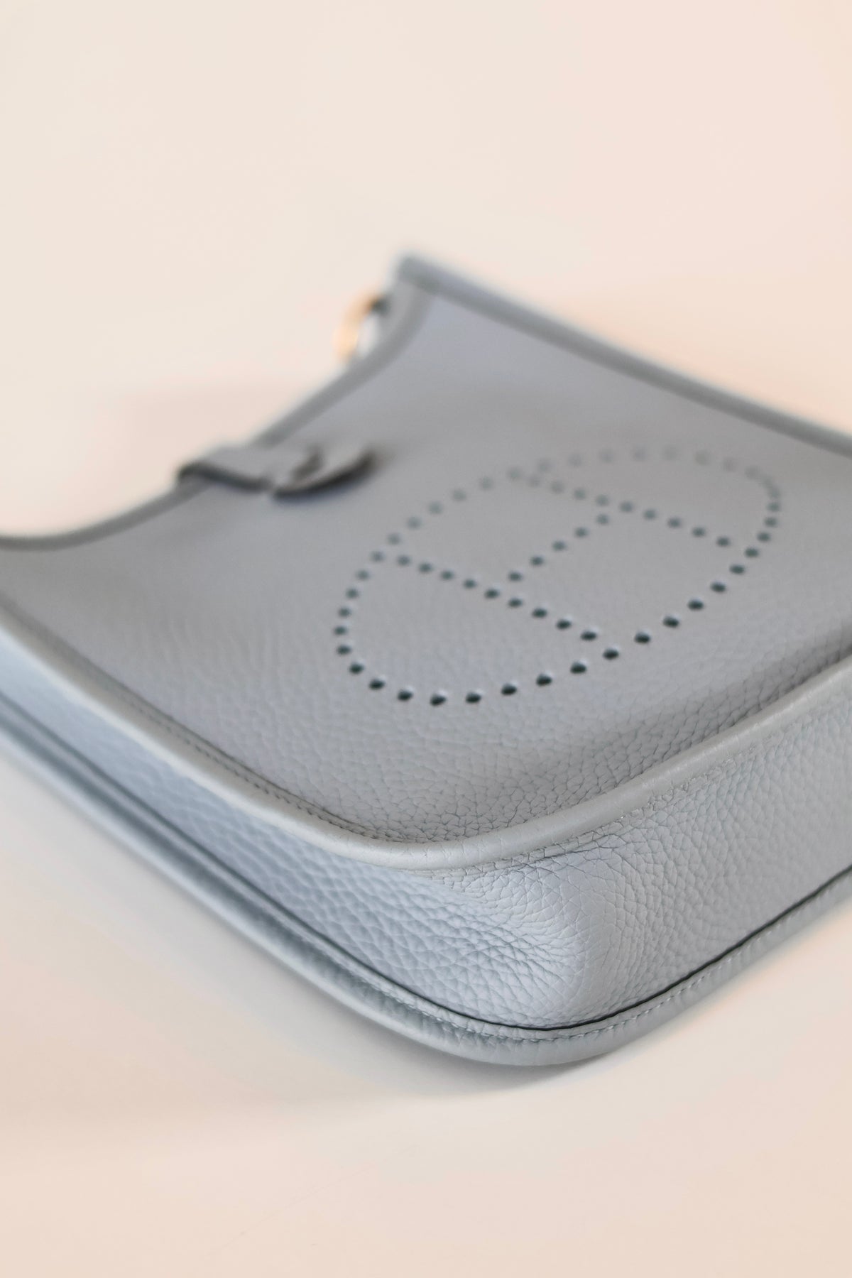 Hermès Evelyne 16 Bleu lin - Gris Perle
