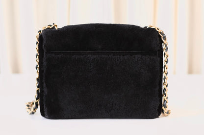 Chanel Small Envelope Flap Bag shearling