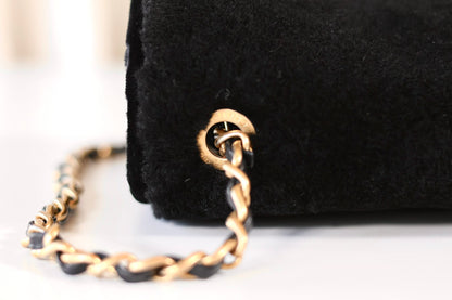 Chanel Small Envelope Flap Bag shearling
