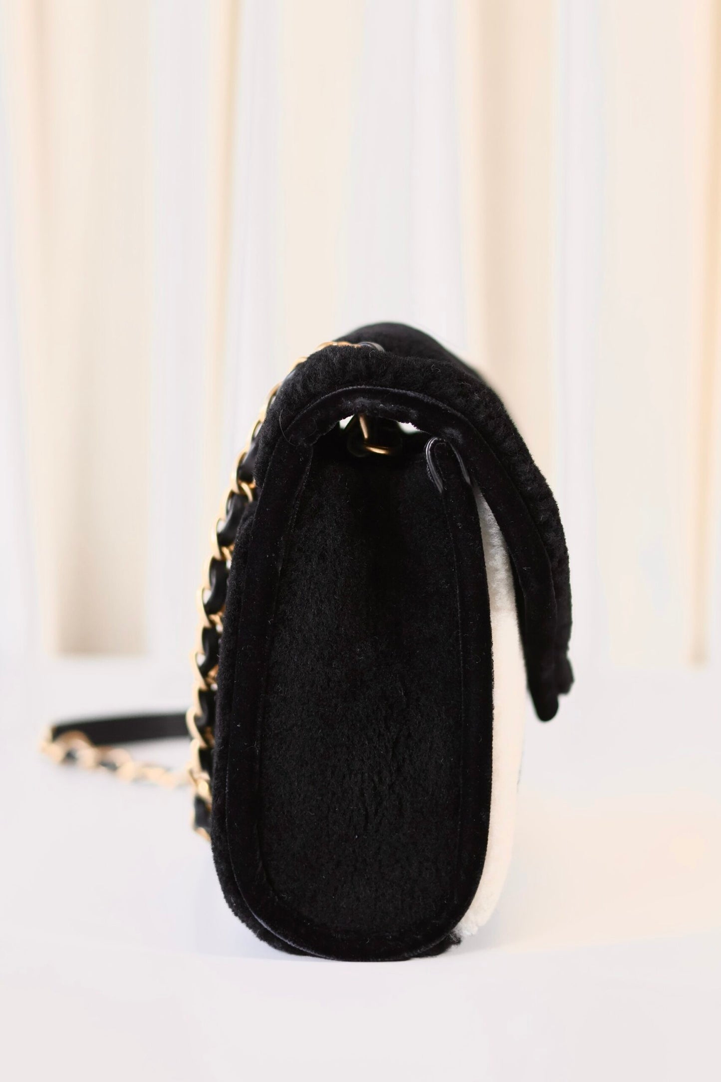 Chanel Small Envelope Flap Bag shearling