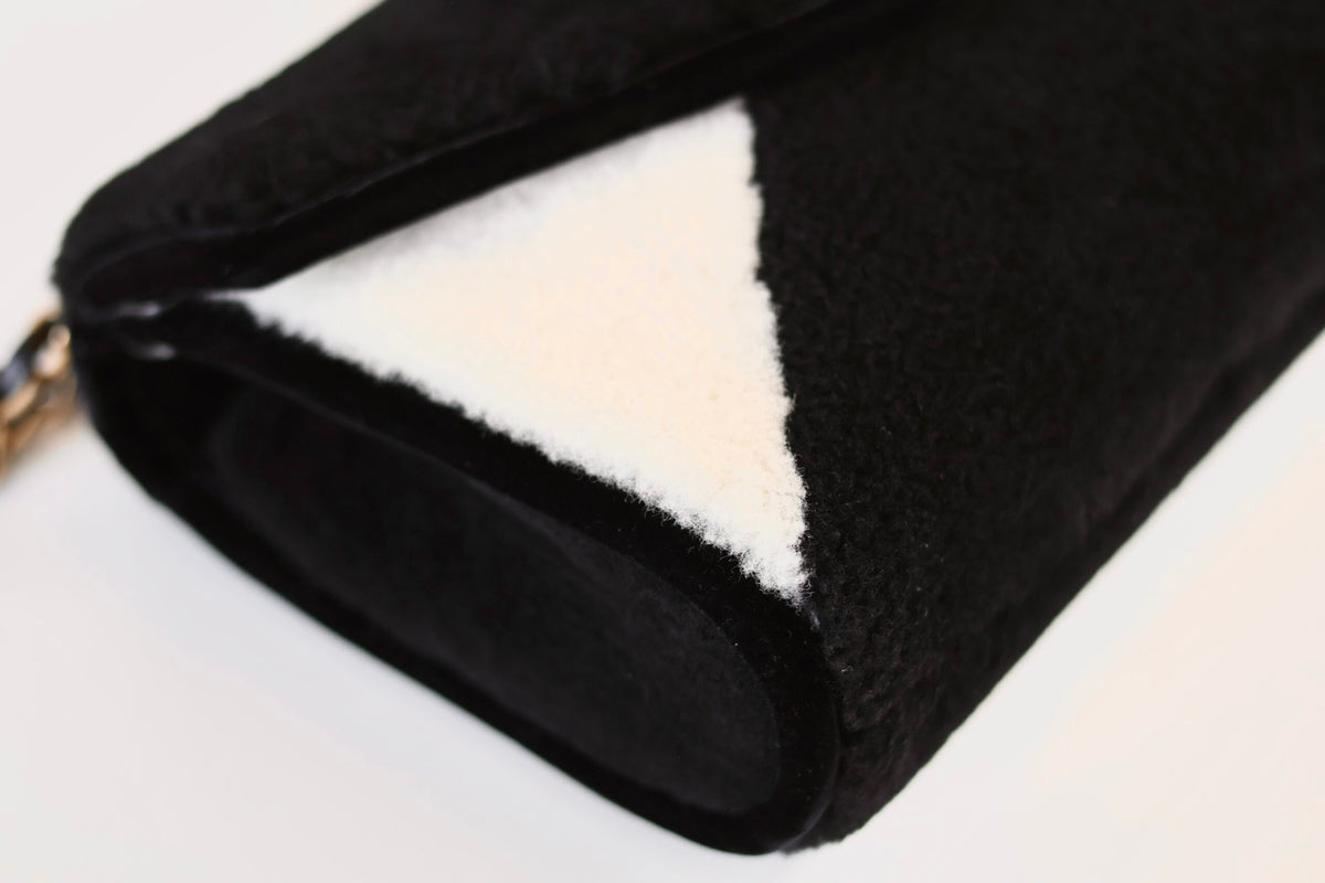 Chanel Small Envelope Flap Bag shearling