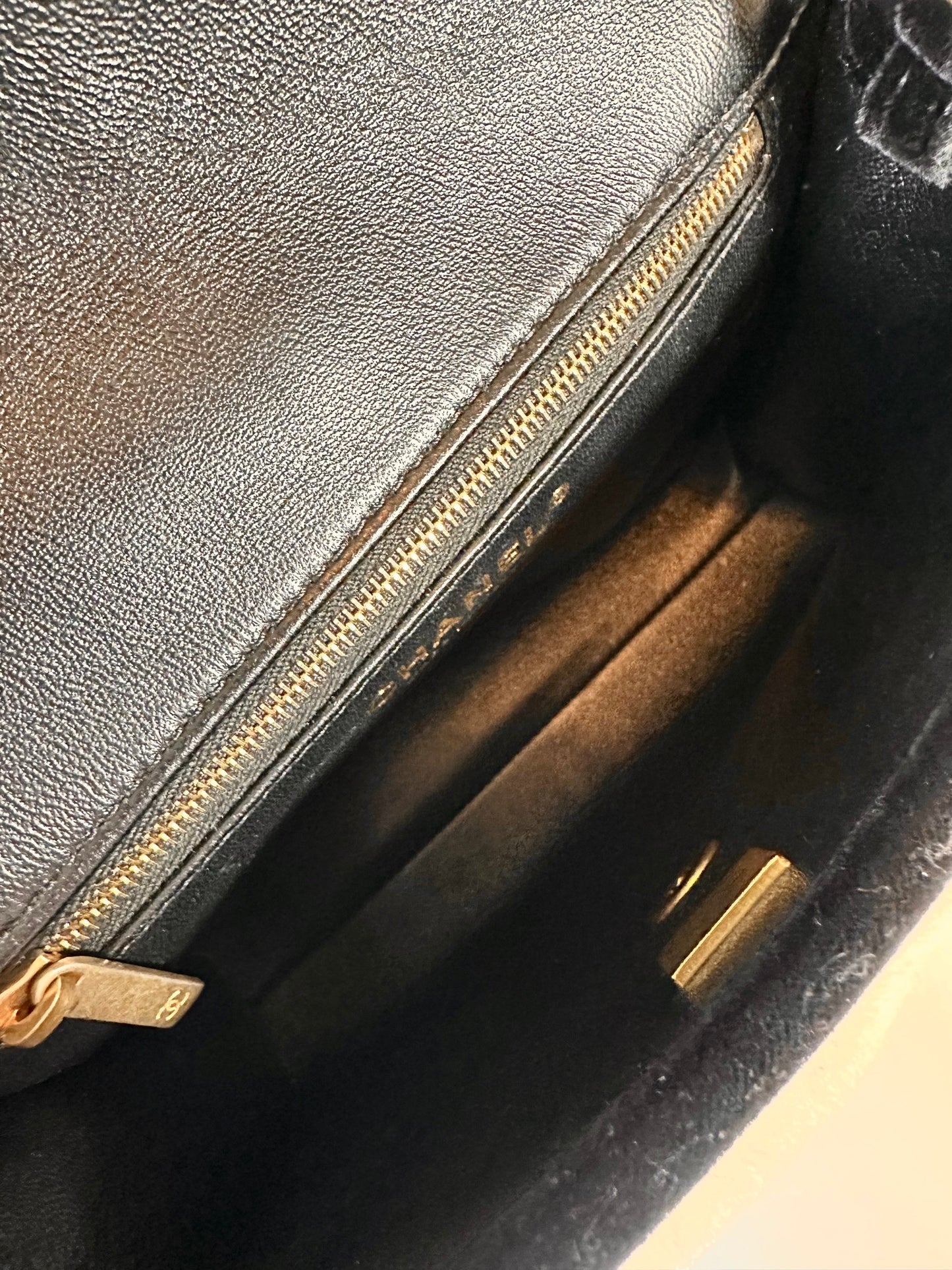 Chanel Small Envelope Flap Bag shearling