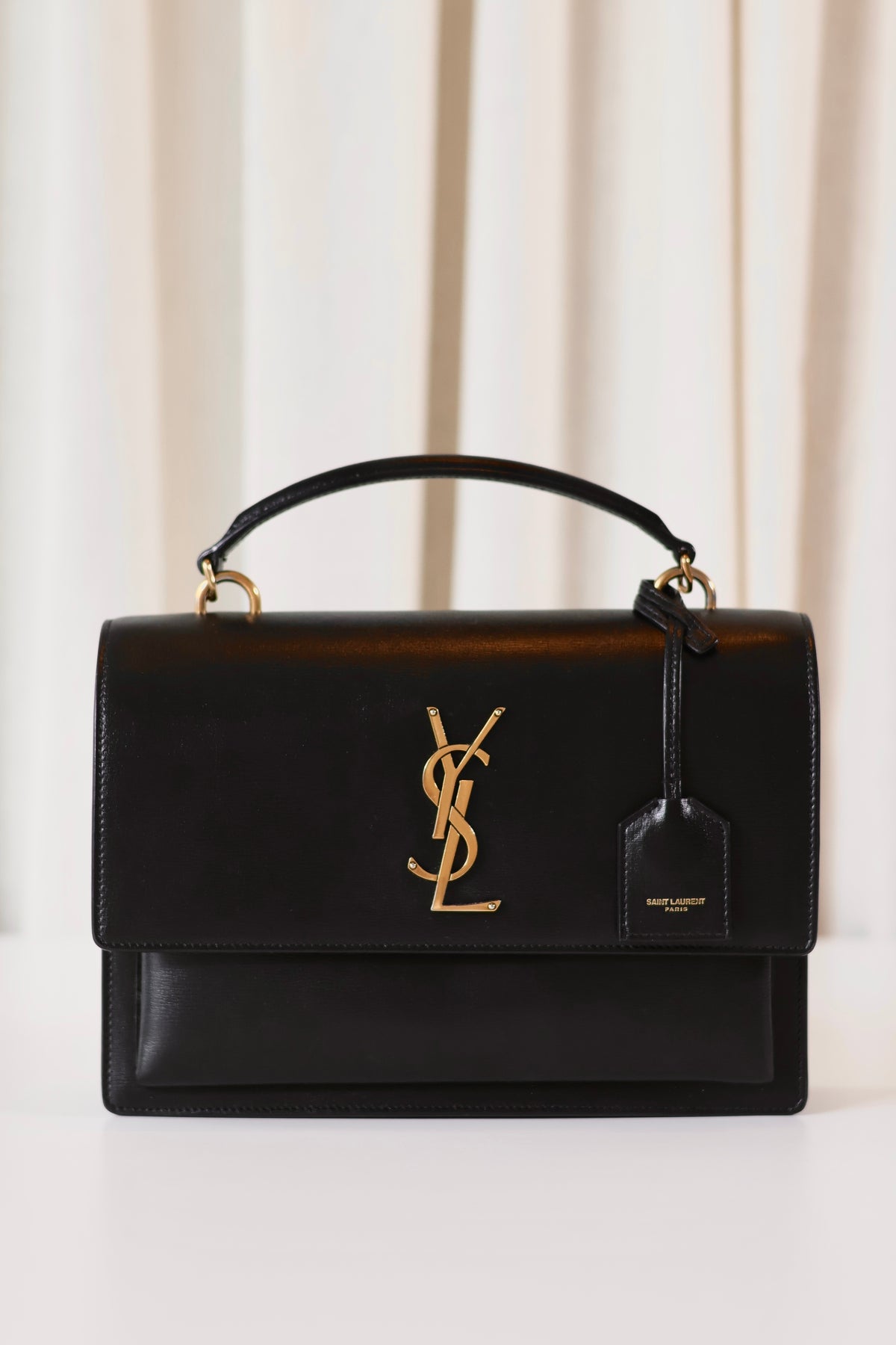 Saint Laurent Sunset Large Black