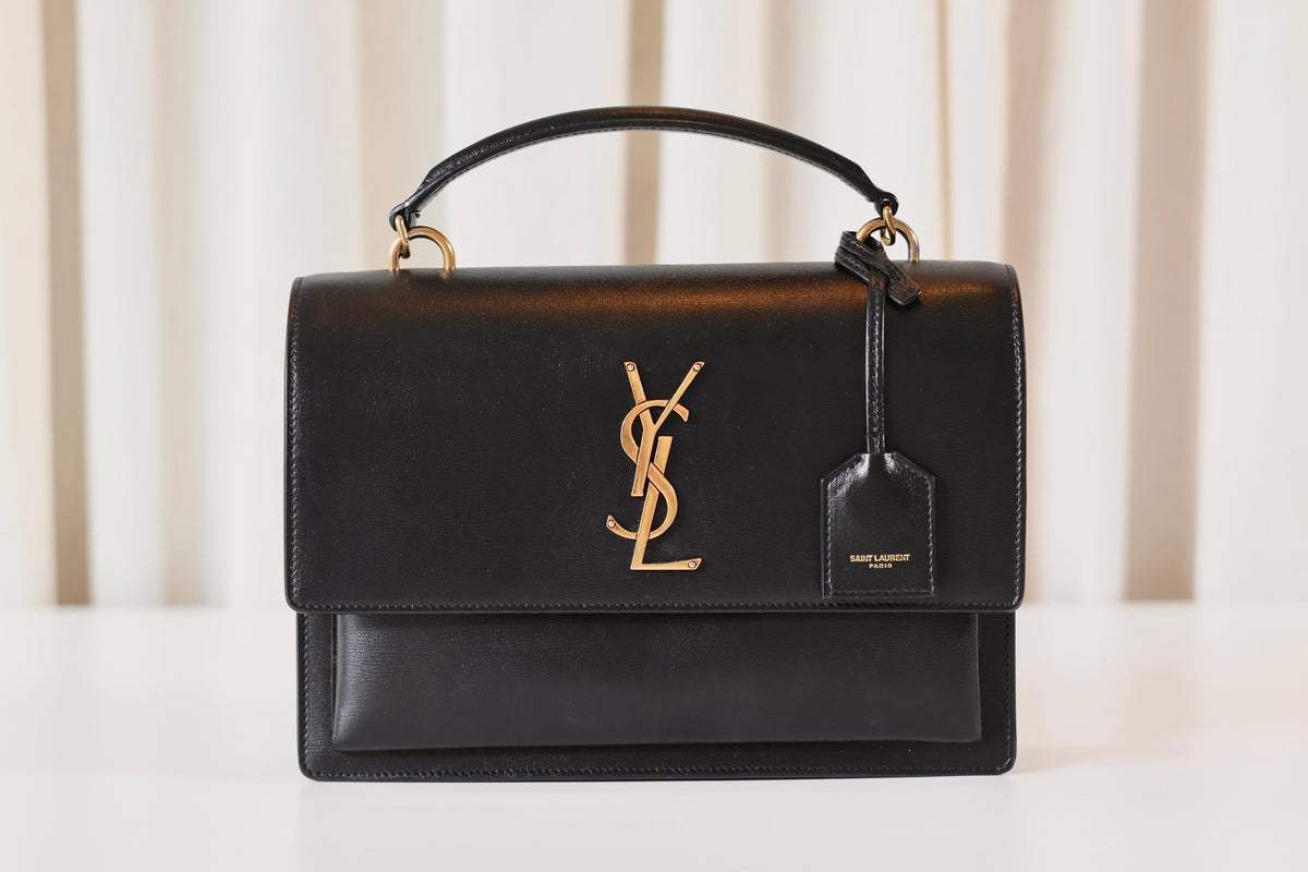 Saint Laurent Sunset Large Black