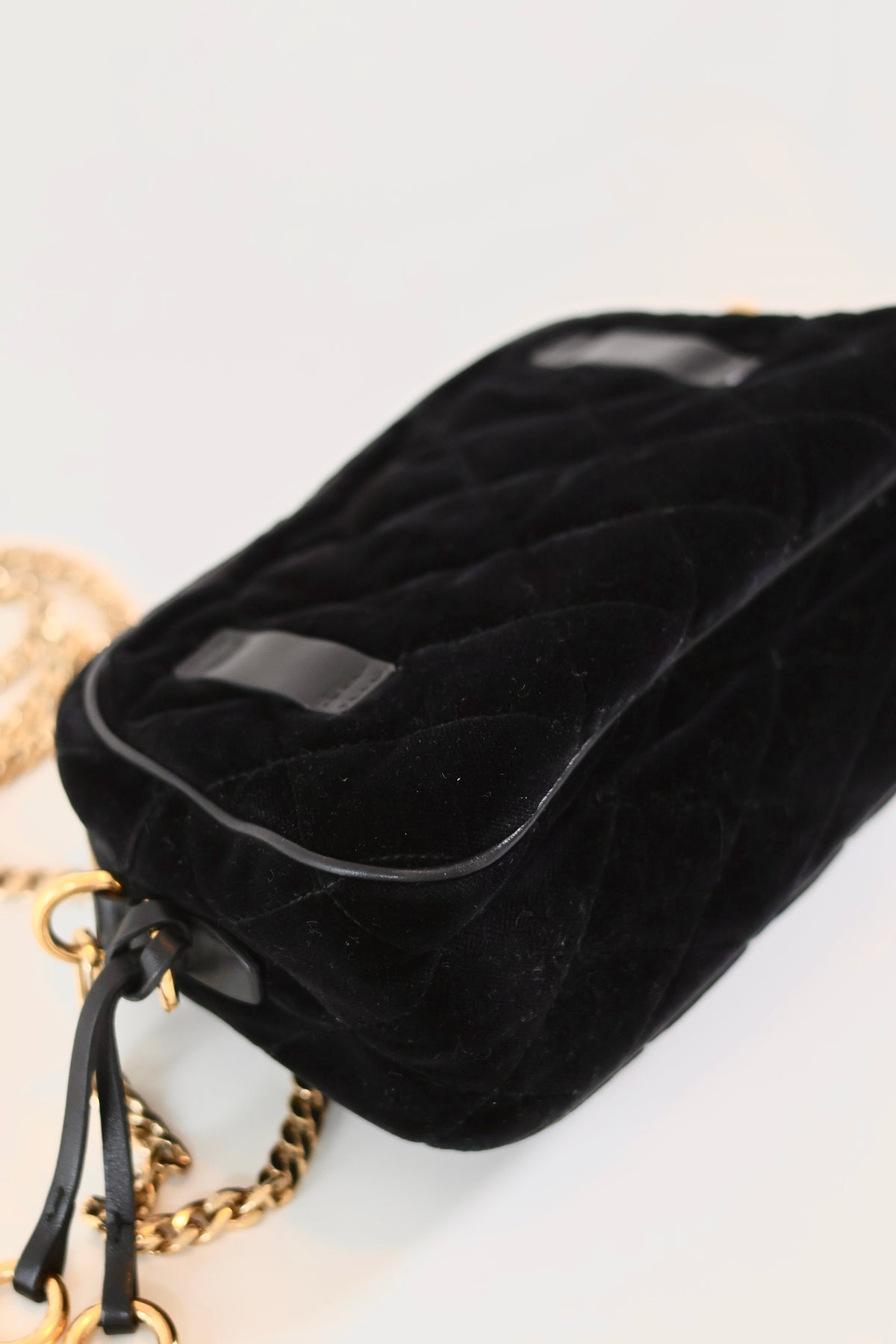 Prada Velvet Crossbody Black