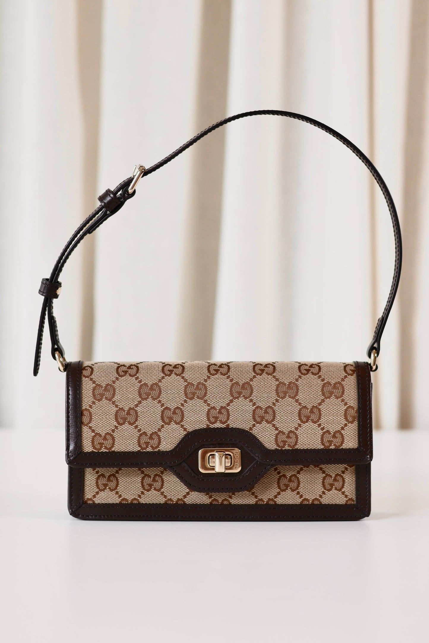 Gucci monogram shoulder bag