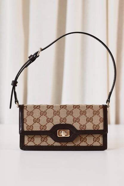 Gucci monogram shoulder bag