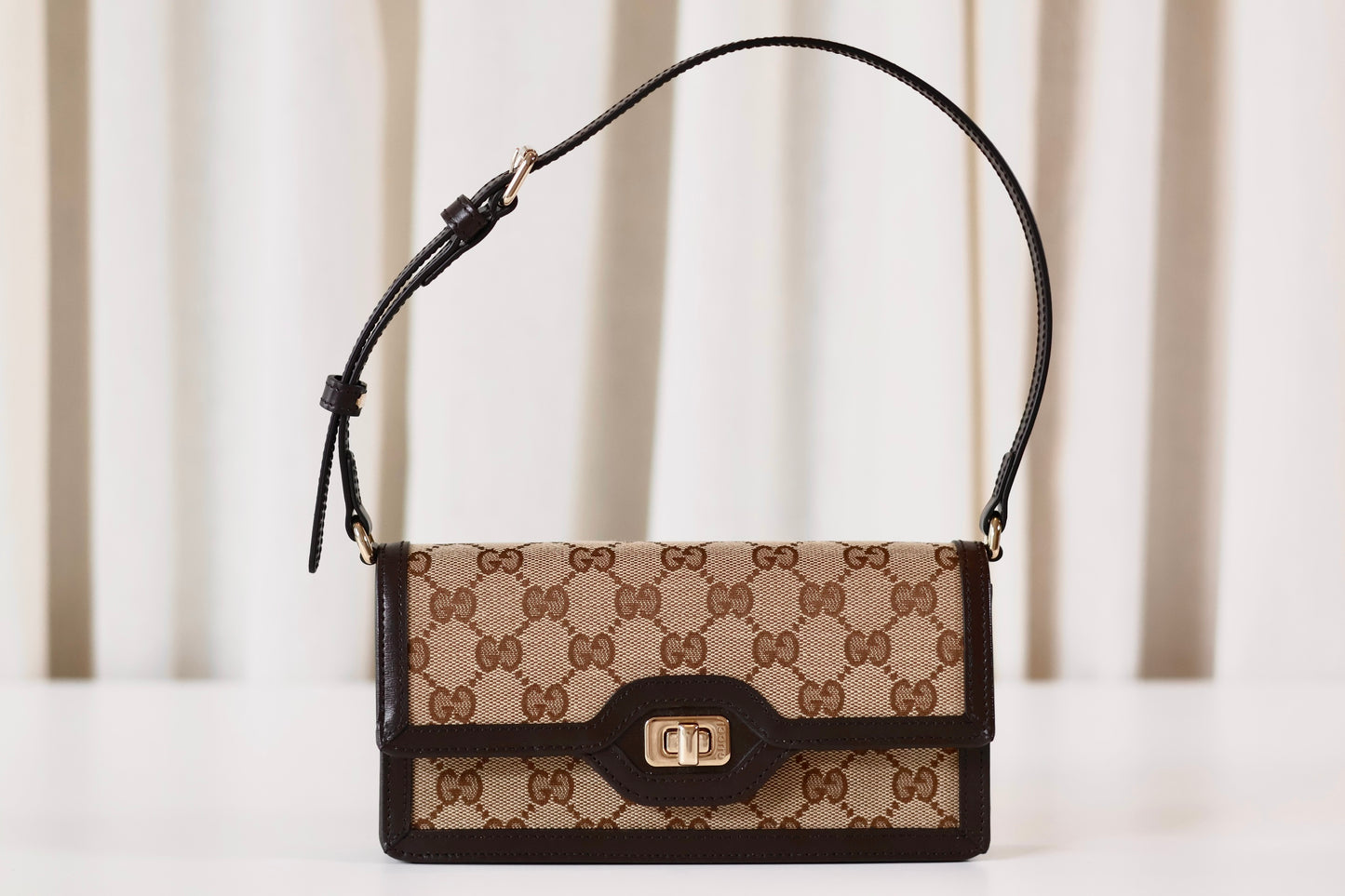 Gucci monogram shoulder bag
