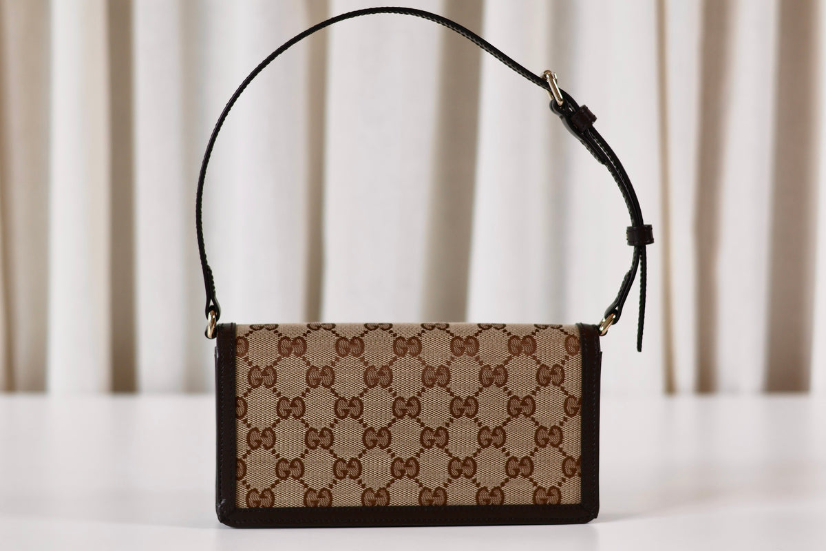 Gucci monogram shoulder bag