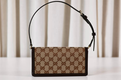 Gucci monogram shoulder bag