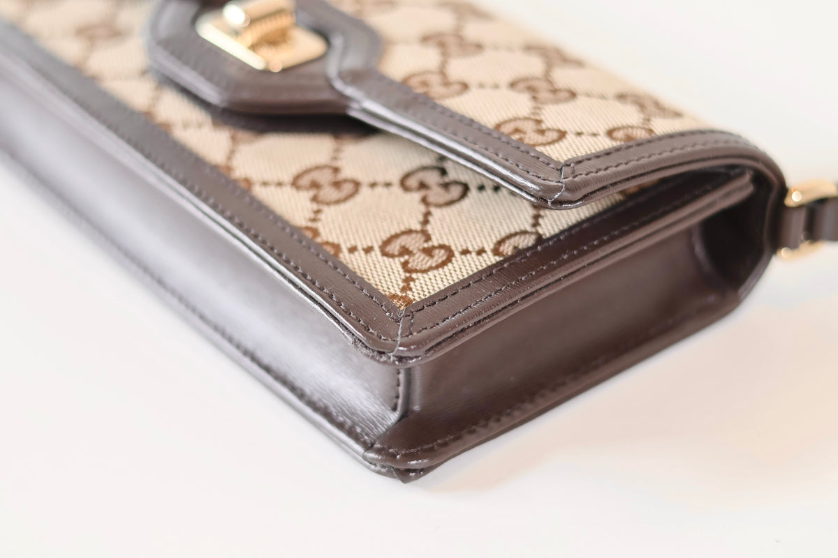 Gucci monogram shoulder bag