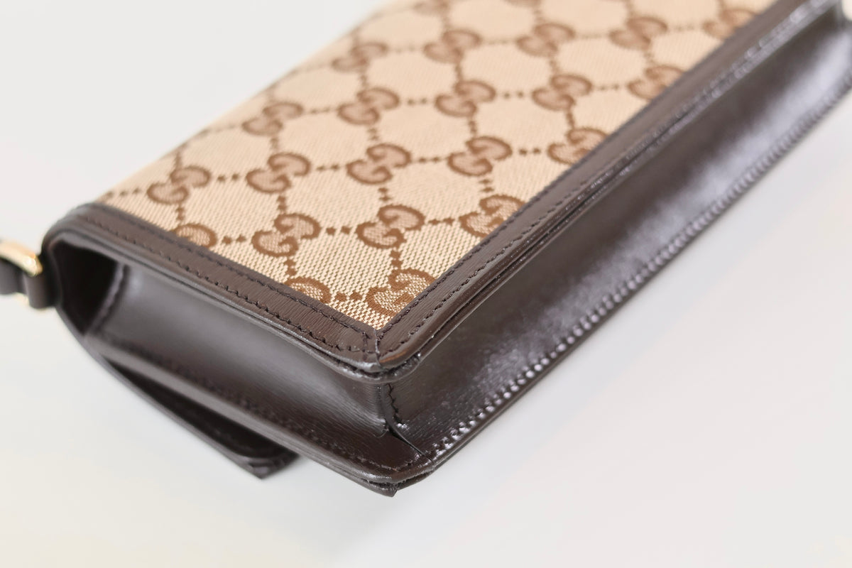 Gucci monogram shoulder bag