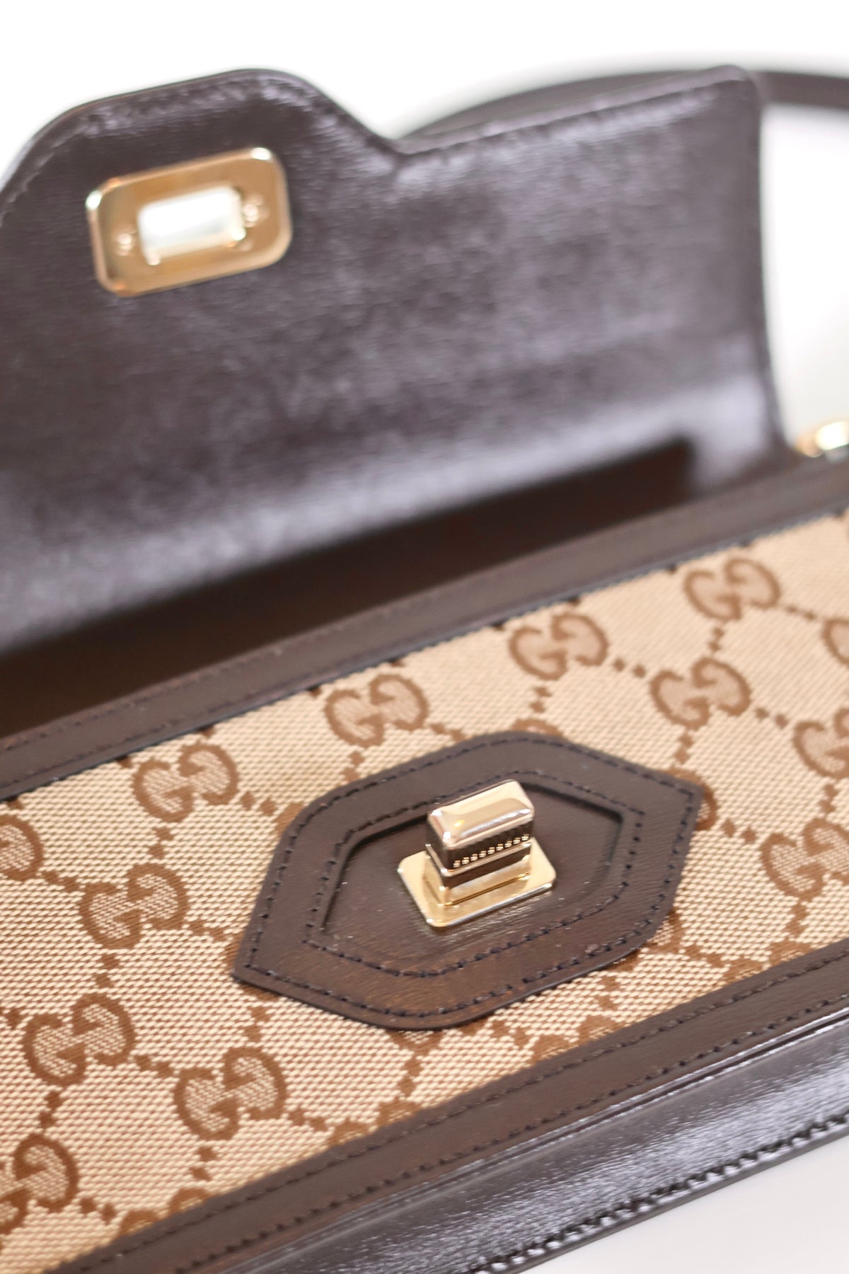 Gucci monogram shoulder bag
