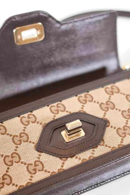 Gucci monogram shoulder bag
