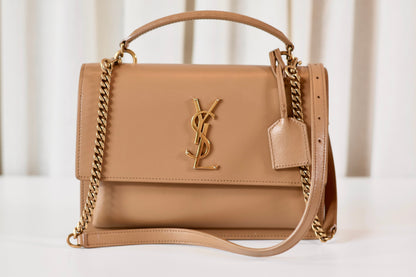 Saint Laurent Sunset Large Beige