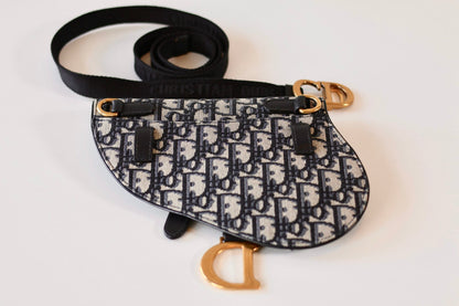 Dior saddle waist bag oblique