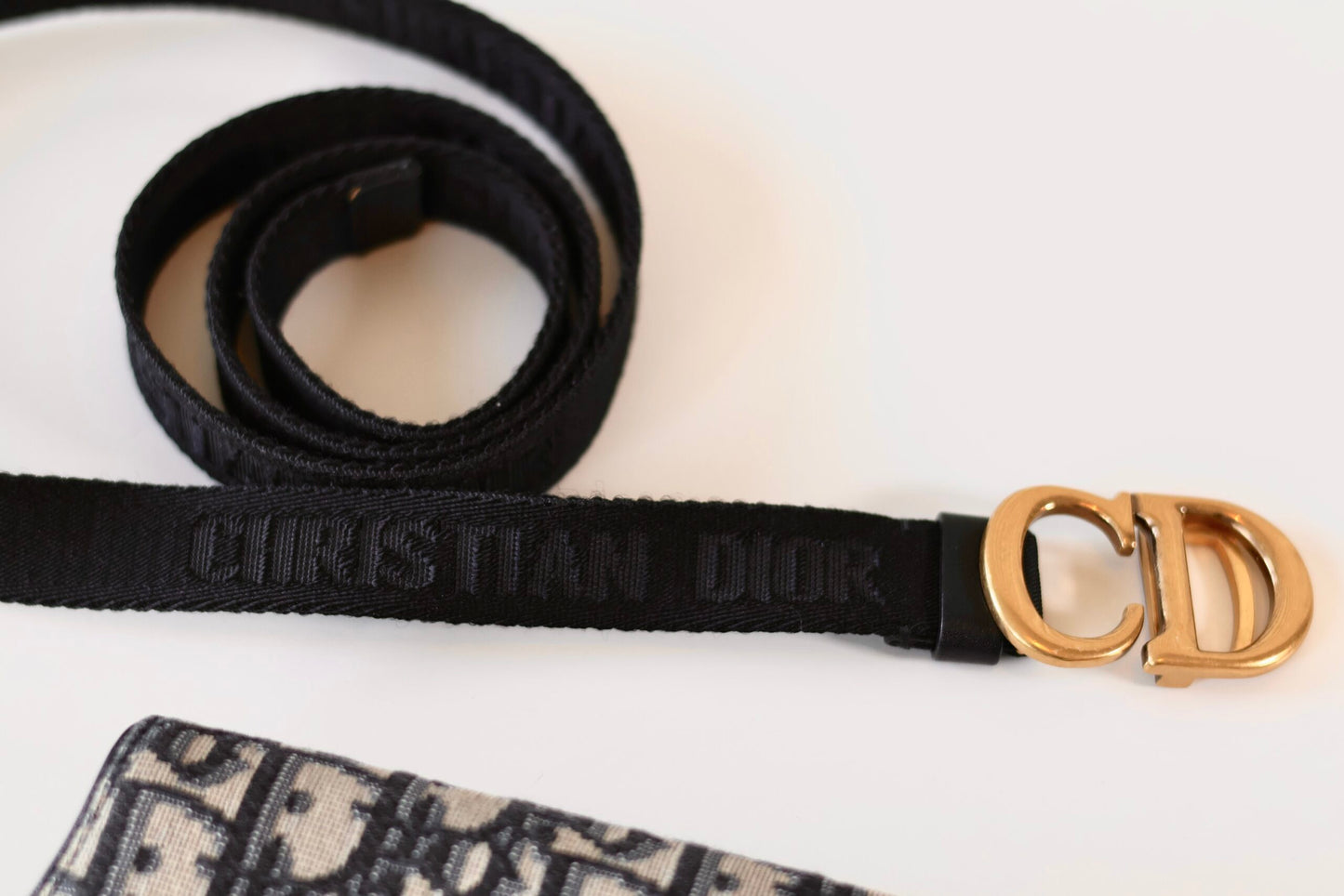 Dior saddle waist bag oblique