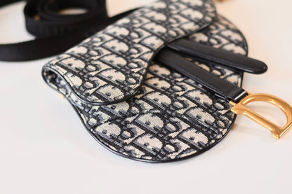 Dior saddle waist bag oblique