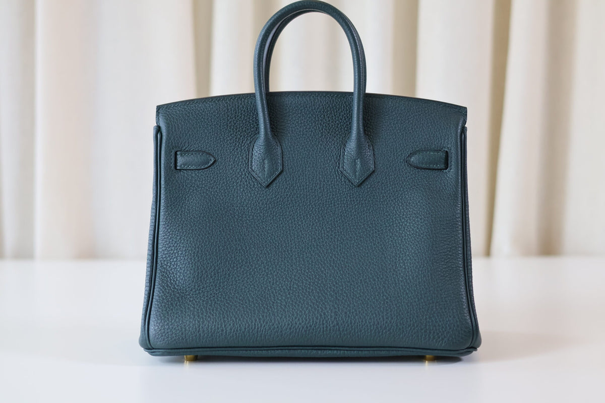 Hermes Birkin 25 Vert Cypres