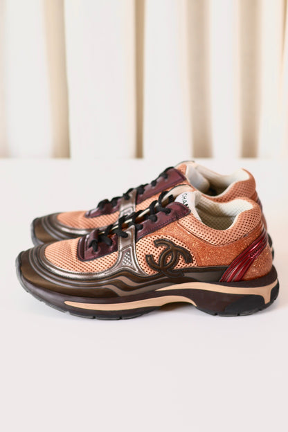 Chanel Sneakers Brown