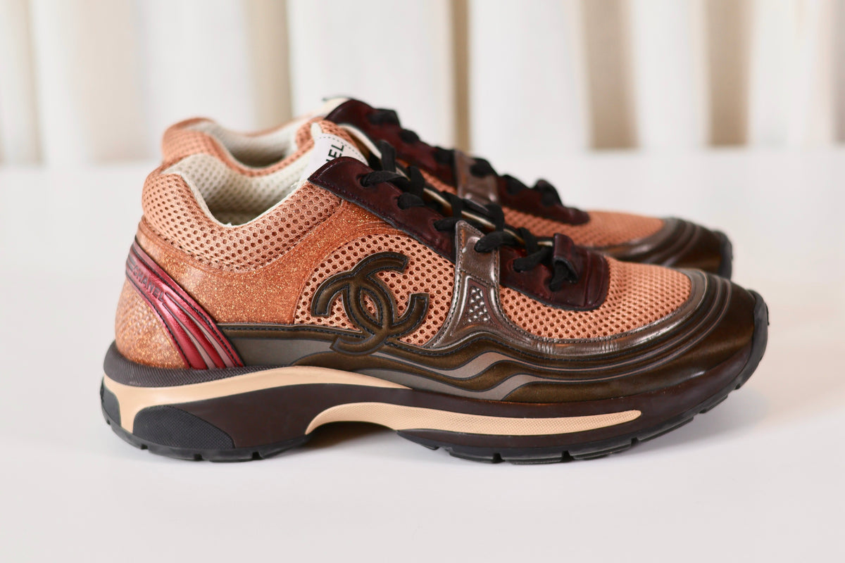 Chanel Sneakers Brown