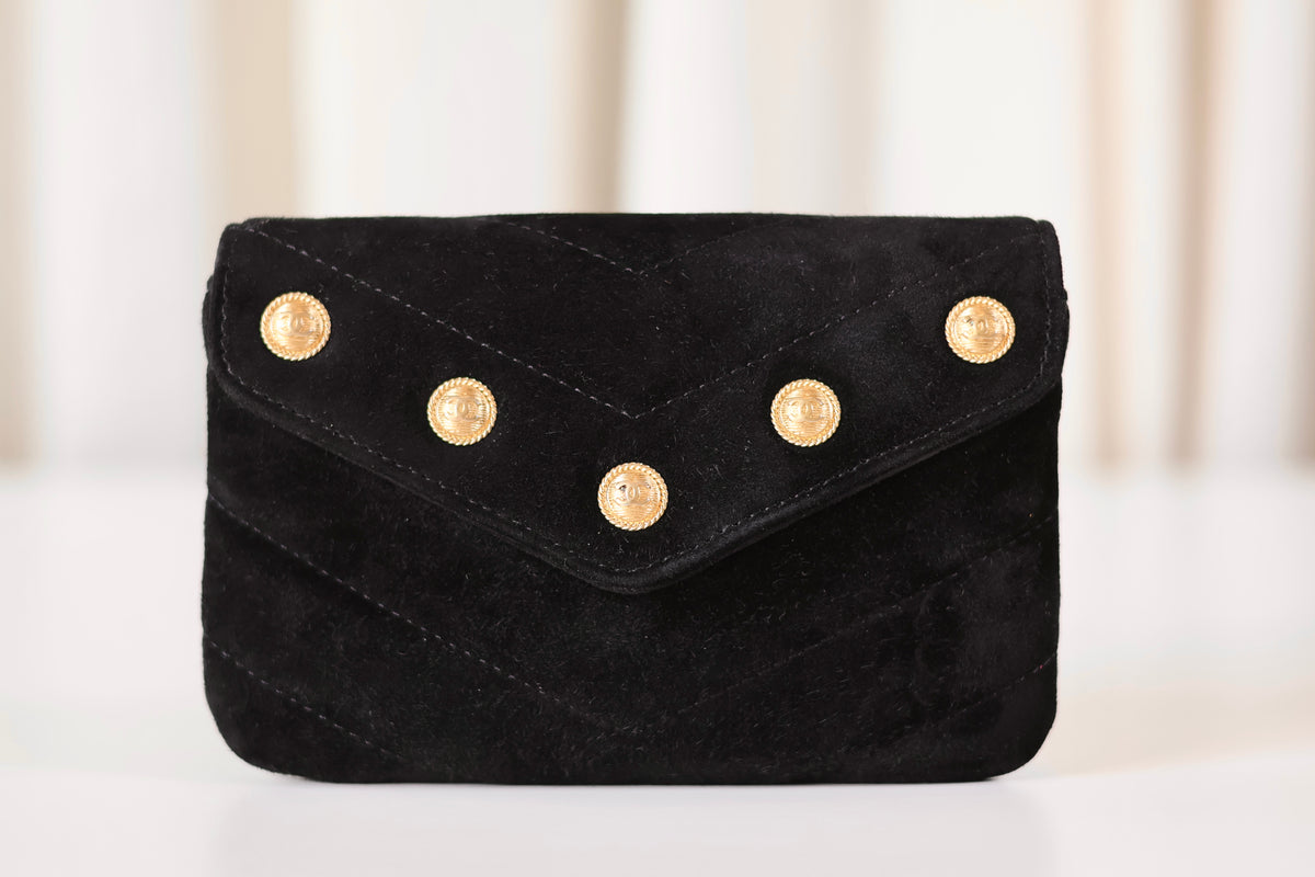 Chanel Mini Clutch Black