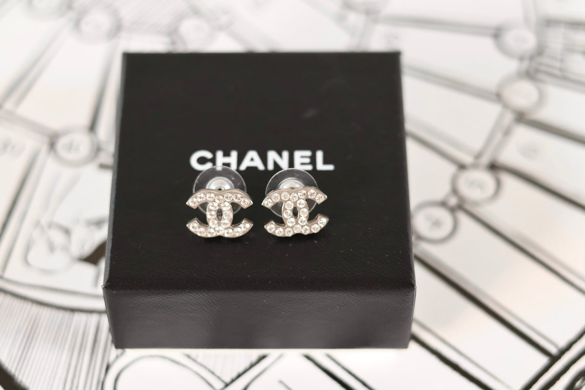 Chanel Diamond Stud Earrings