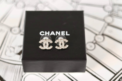 Chanel Diamond Stud Earrings