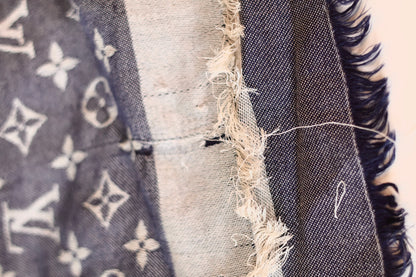 Louis Vuitton Scarf Blue