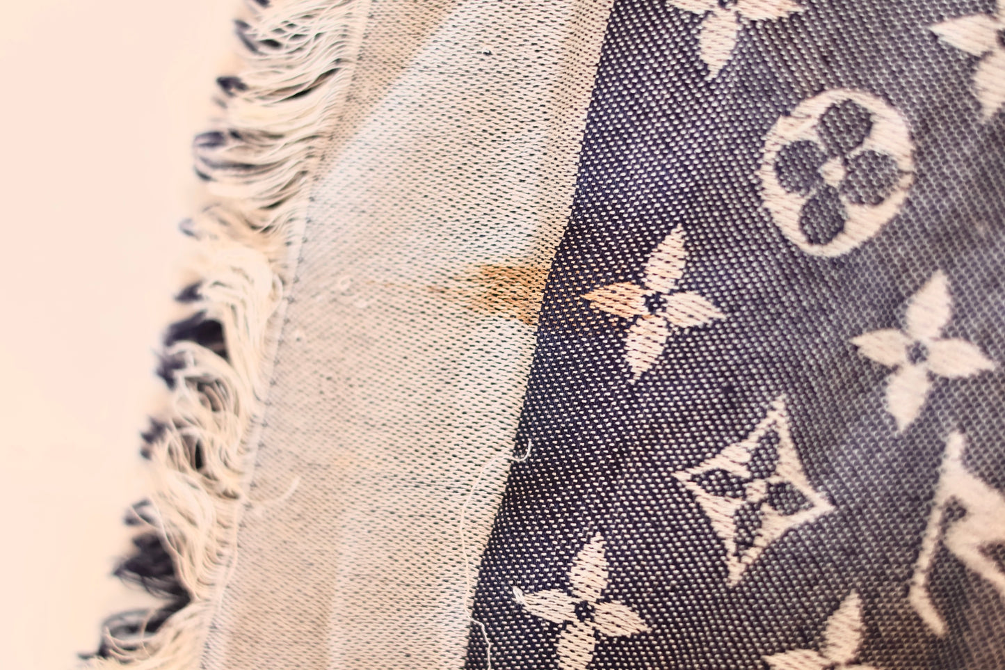 Louis Vuitton Scarf Blue